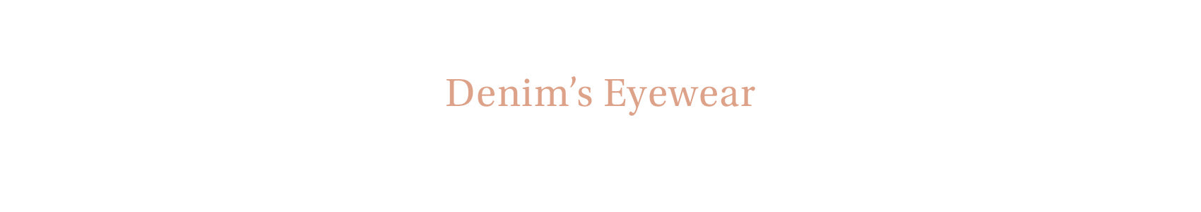 Denim Eyewear