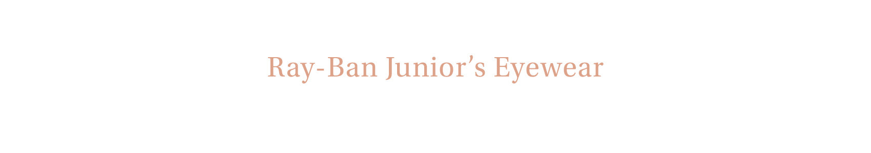 Ray-Ban Junior Ray-Ban Junior