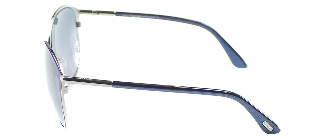 Lentilles De Remplacement Originales TOM FORD PENELOPE TF 320 - Gris Dégradé, Taille 59, UV400