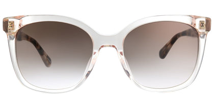 Kate Spade Kiya 733 Crystal Peach Cat-Eye Plastic Sunglasses