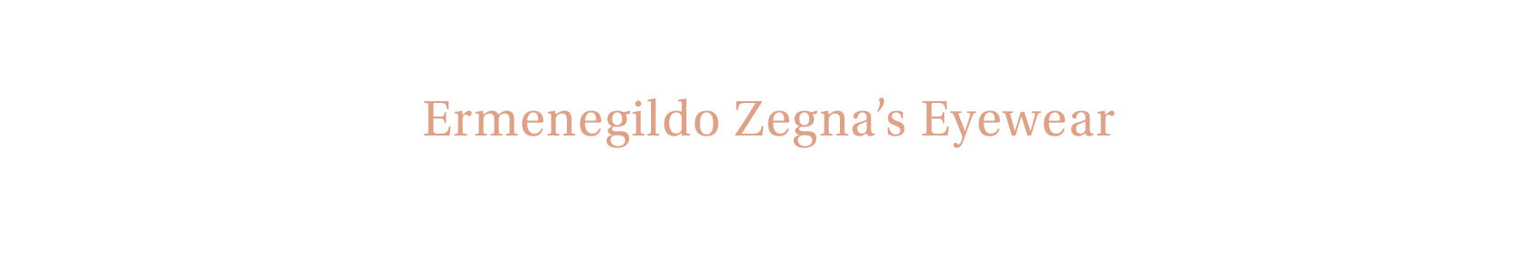 Ermenegildo Zegna