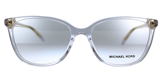 Michael Kors Santa Clara MK 4067U 3015 Clear Rectangle Plastic Eyeglasses