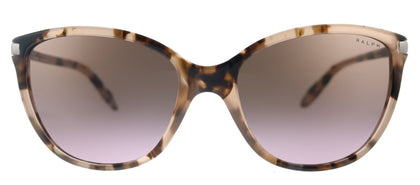 Ralph by Ralph Lauren RA 5160 11614 Shiny Pink Tortoise Cat-Eye Plastic Sunglasses