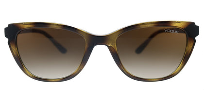 Vogue Eyewear VO 5293S W65613 Dark Havana Cat-Eye Plastic Sunglasses