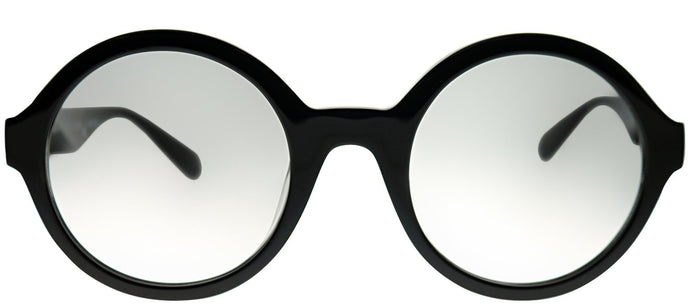 Kate Spade Khrista S2J O0 Shiny Black Round Plastic Sunglasses