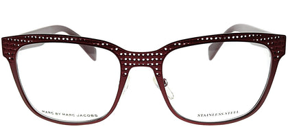 Marc by Marc Jacobs MMJ 613 KUA Brown Weave Square Metal Eyeglasses