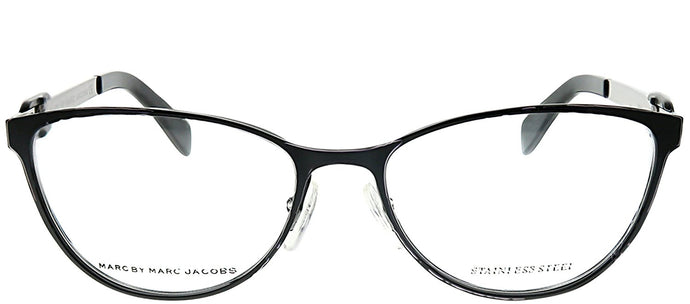Marc by Marc Jacobs MMJ 662 H5O Matte Black Cat-Eye Metal Eyeglasses