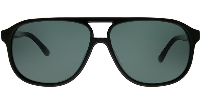 Chesterfield CH 04S 807 Black Aviator Plastic Sunglasses