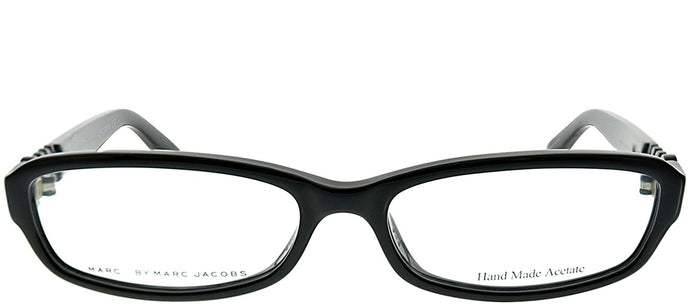 Marc by Marc Jacobs MMJ 542 807 Black Rectangle Plastic Eyeglasses