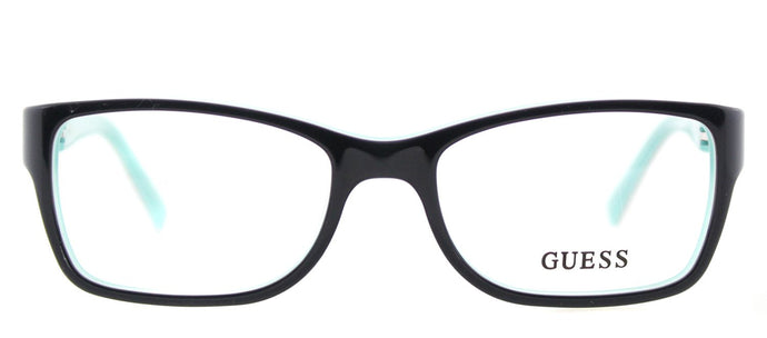 Guess GU 2406 BLGRN Cat-Eye Plastic Eyeglasses