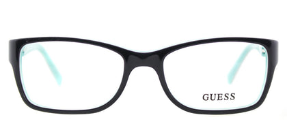 Guess GU 2406 BLGRN Cat-Eye Plastic Eyeglasses