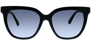 Kate Spade Kahli 807 Black Rectangle Plastic Sunglasses
