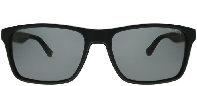Tommy Hilfiger TH 1405/S KUN P9 Black Rectangle Plastic Sunglasses