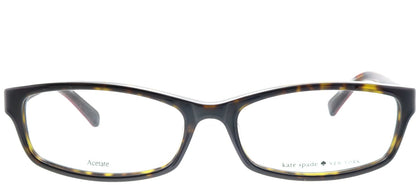 Kate Spade Narcisa 062 Dark Tortoise Rectangle Plastic Eyeglasses