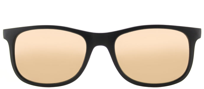 Ray-Ban Junior RJ 9062 70132Y Matte Black on Black Square Plastic Sunglasses