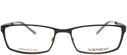 Adensco Adensco 111 JYS Semi Matte Brown Rectangle Metal Eyeglasses