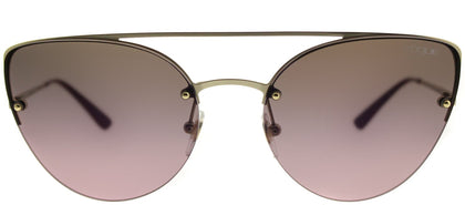 Vogue VO 4074S 848/H8 Matte Pale Gold Cat-Eye Metal Sunglasses
