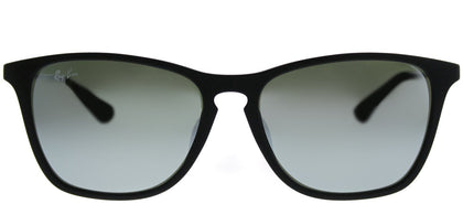 Ray-Ban Junior Asian Fit RJ 9061SF 700530 Rubber Black Square Plastic Sunglasses