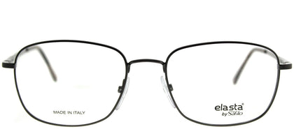 Elasta Elasta 7215 KJ1 Dark Ruthenium Square Metal Eyeglasses