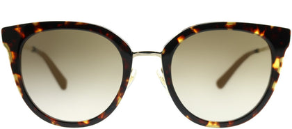 Kate Spade KS Jazzlyn 2IK HA Havana Gold Cat-Eye Plastic Sunglasses