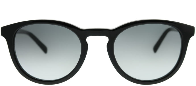 Banana Republic Johnny 807 9O Black Round Plastic Sunglasses