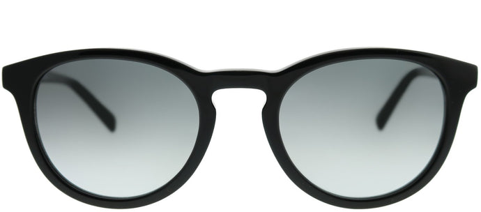 Banana Republic Johnny 807 9O Black Round Plastic Sunglasses