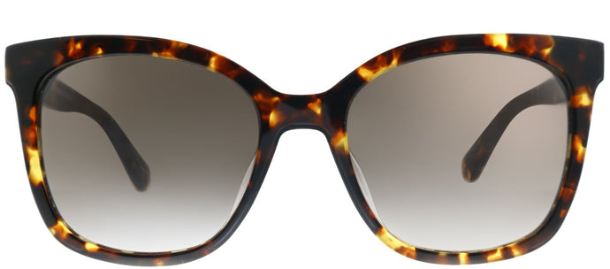 Kate Spade Kiya 086 Havana Cat-Eye Plastic Sunglasses