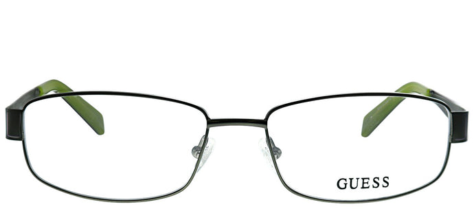 Guess GU 1769 OL Olive Metal Rectangle Eyeglasses